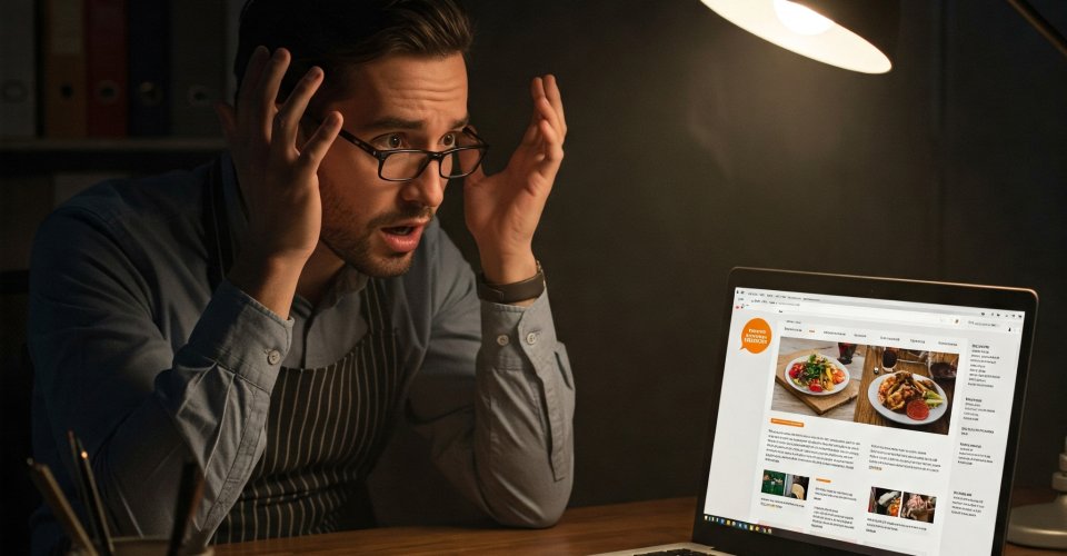 Top 5 des erreurs à éviter quand on crée le site de son restaurant