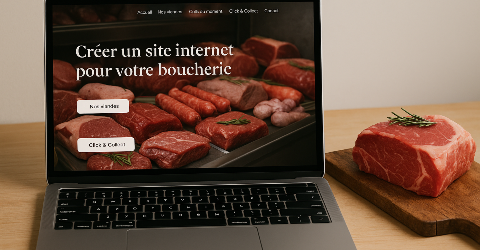 Créer un site internet pour votre boucherie : les bonnes pratiques